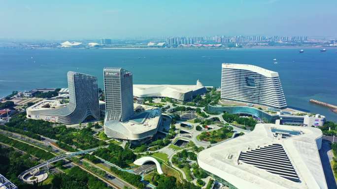 厦门五通客运码头航拍合集