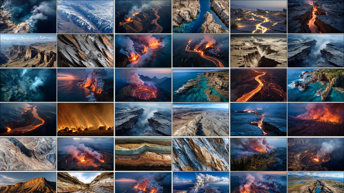 地质运动 板块运动 地壳运动 火山喷发