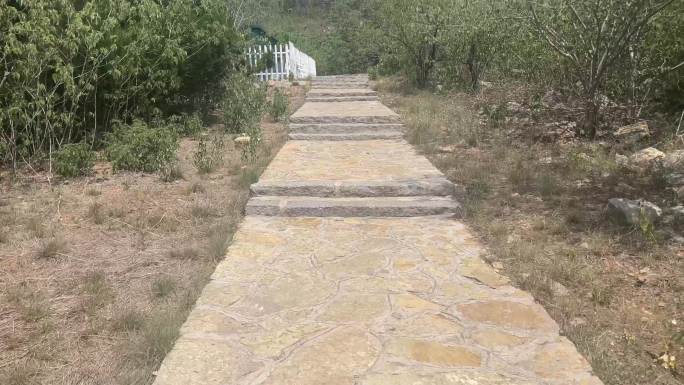 爬山宁静小路，山路