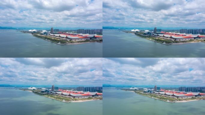 翔安国际博览中心航拍延时1