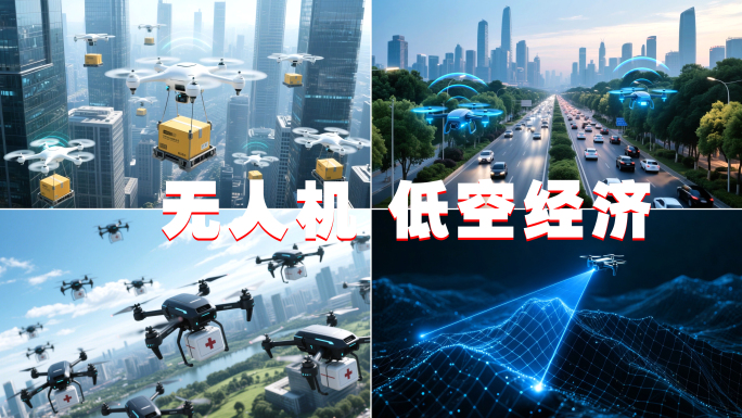 低空经济无人机低空产业无人机应用合集