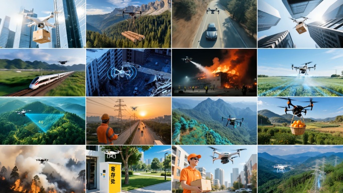 低空经济无人机无人机扫描无人机应用产业