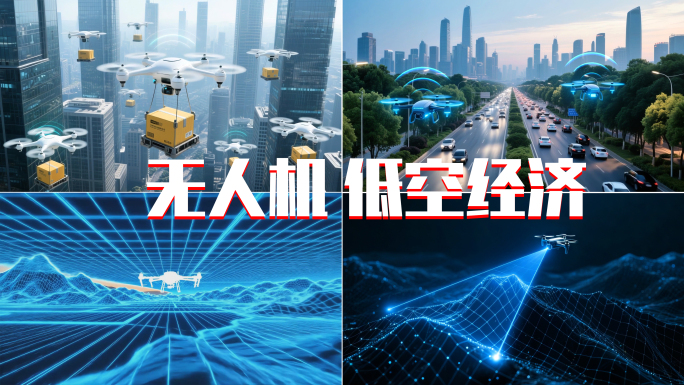 低空经济无人机无人机扫描无人机应用产业