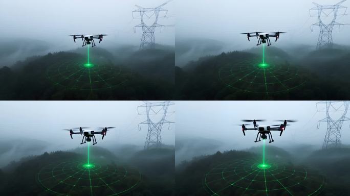 智慧飞行：无人机科技展示视频