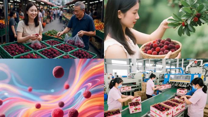 杨梅采摘与加工全流程 杨梅产业的市场