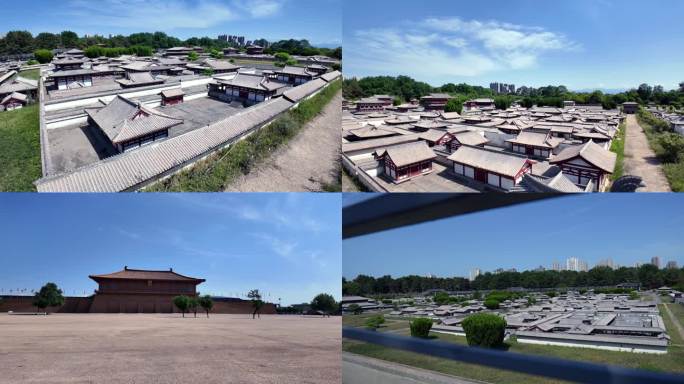 西安大明宫 微缩景观