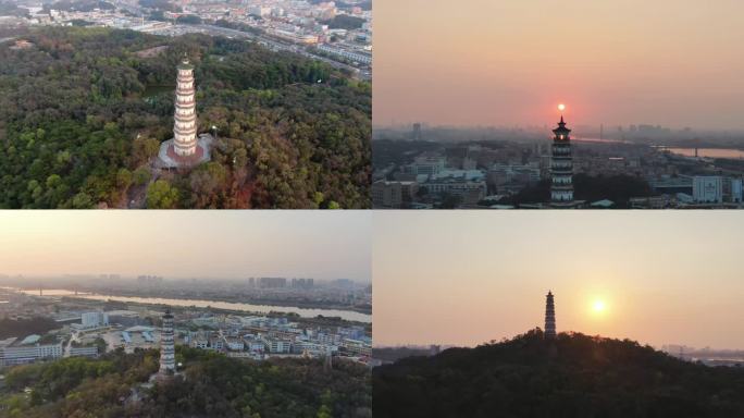东莞榴花公园榴花塔