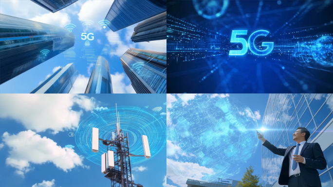 5G智慧城市科技发展5G赋能未来城市生活