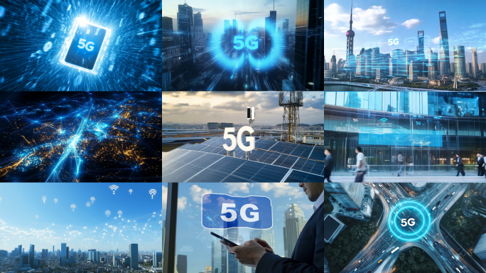 5G智慧城市科技发展5G赋能未来城市生活