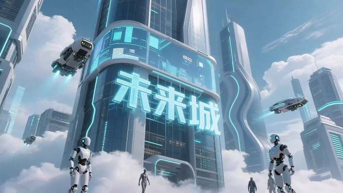 未来城市未来世界科幻城市未来交通未来出行