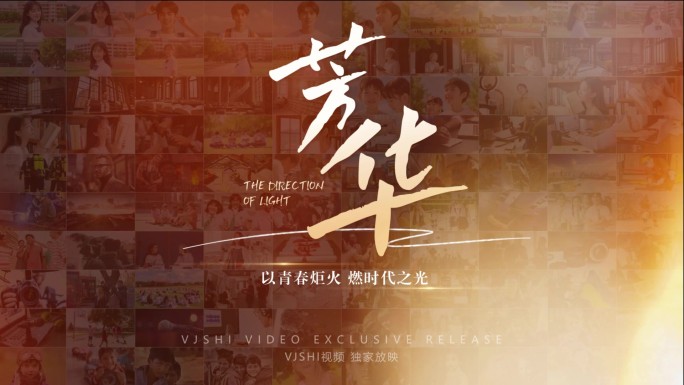 照片墙飞入汇聚片头
