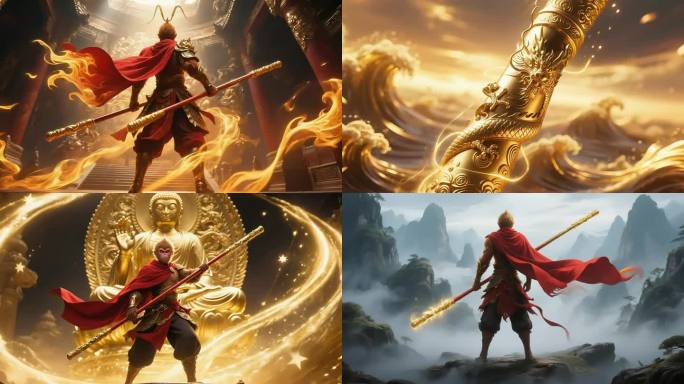 4k定海神针 如意金箍棒 黑神话悟空