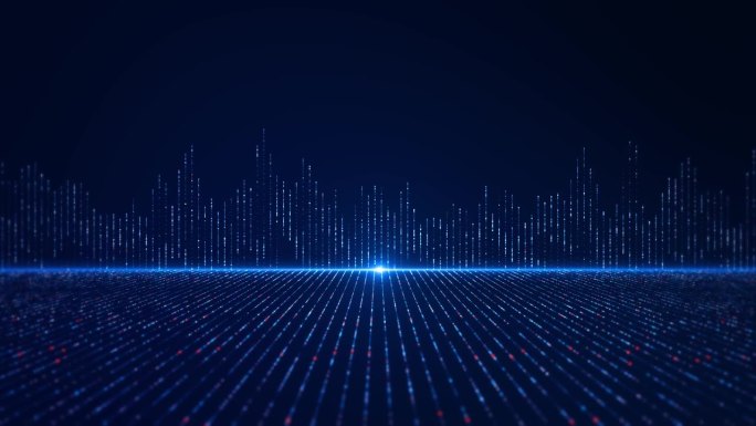 技术数字数据网络，数字数据网络背景光流快速数据传输。