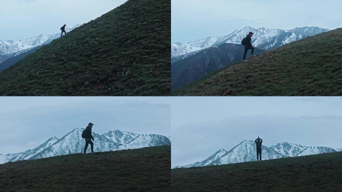 登山攀登