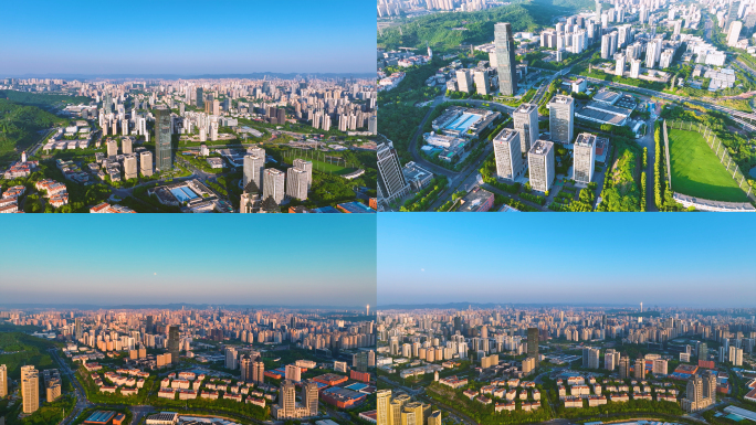 2025重庆城市两江新区航拍