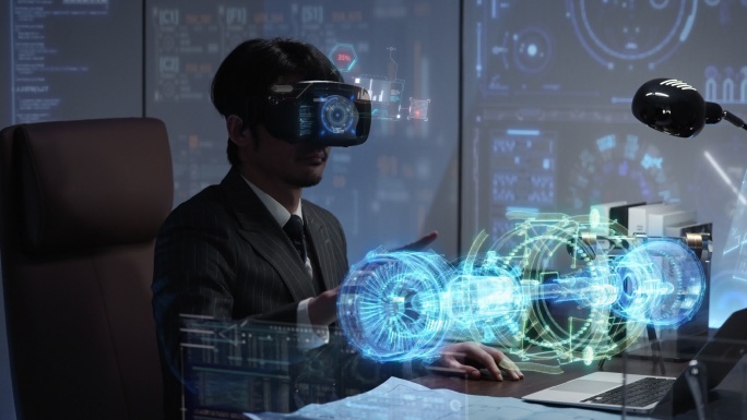 VR技术引擎设计交互 未来科技 虚拟现实