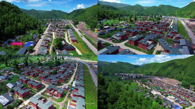 美姑洒库乡村振兴新面貌