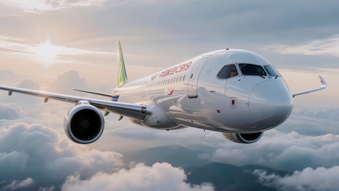 c919中国大飞机国产大飞机自主研发民用