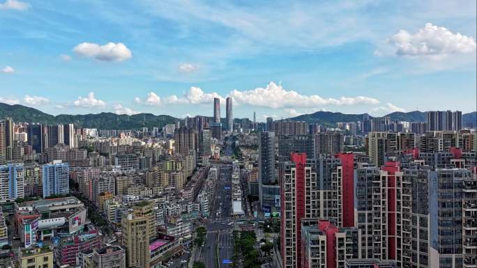 2025坂田 民治 华龙全景航拍延时