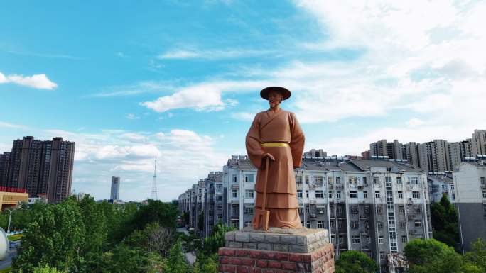 禹城城市航拍4K