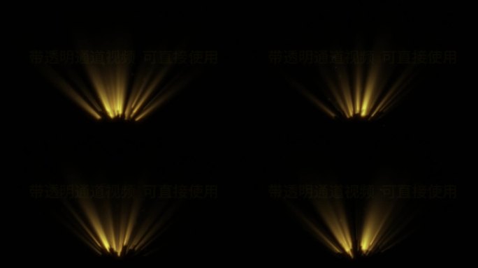 金色光束放射线金光丁达尔光线