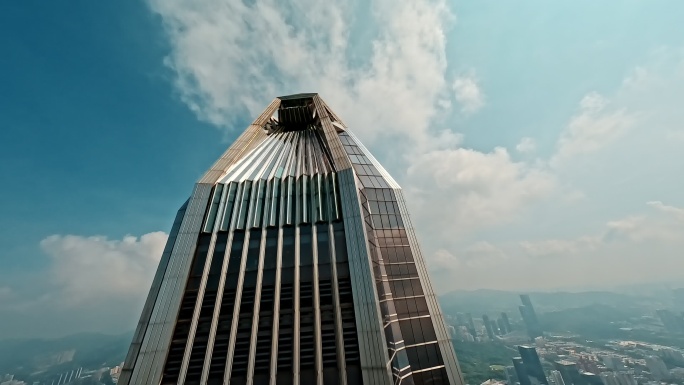 深圳平安金融中心FPV穿越机俯冲