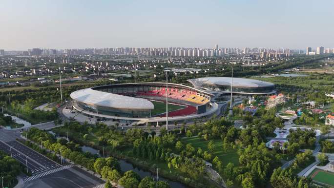 江苏城市足球联赛南通场地 海门体育中心