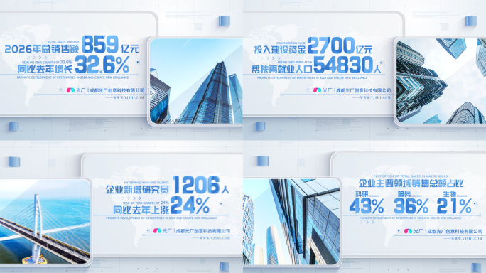 明亮企业数据图文