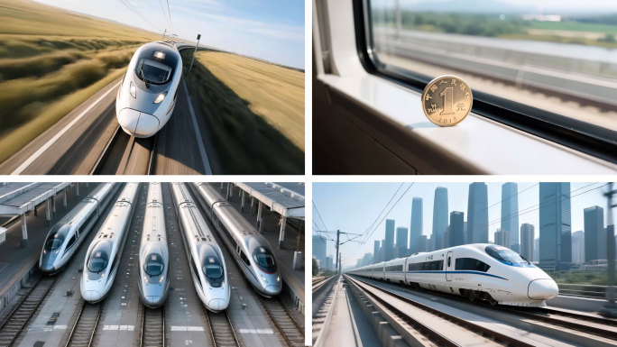 高铁 动车 和谐号 复兴号