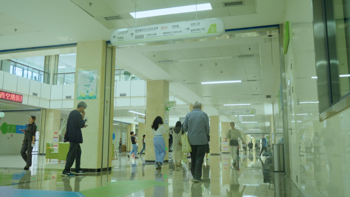医院人流延时 医院排队挂号 看病就诊拿药