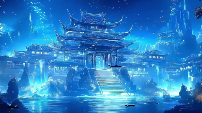 8K神话 海底龙宫水晶宫