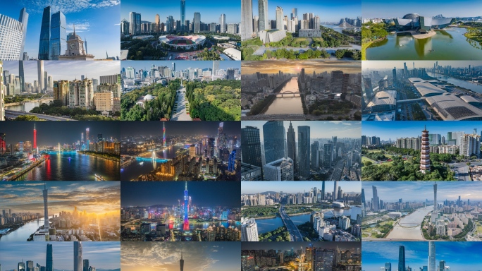 【实景原创15分钟】广州延时摄影，广州