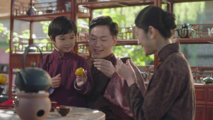 围炉煮茶