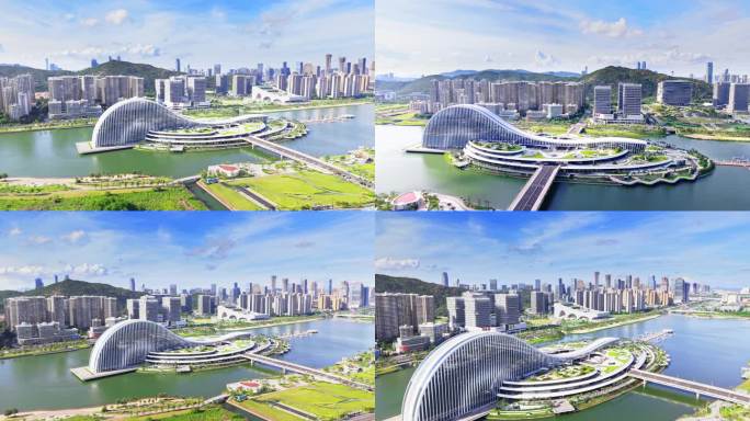 【4K正版】珠海建筑/粤澳合作区/横琴