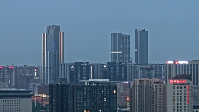 郑州地标 华润万象城 双子塔 4K