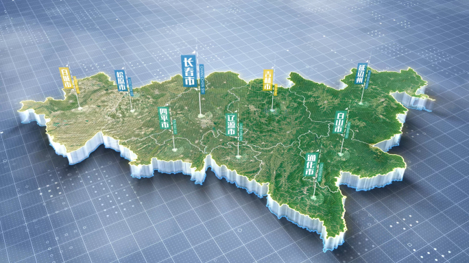 吉林地图位置信息展示吉林省地图