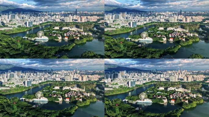 福州西湖公园延时
