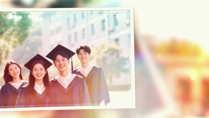 4K电子相册毕业典礼美好瞬间-AE模版