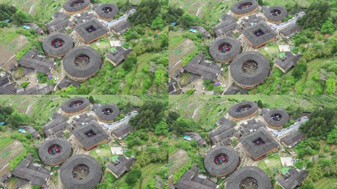 客家土楼建筑群风貌
