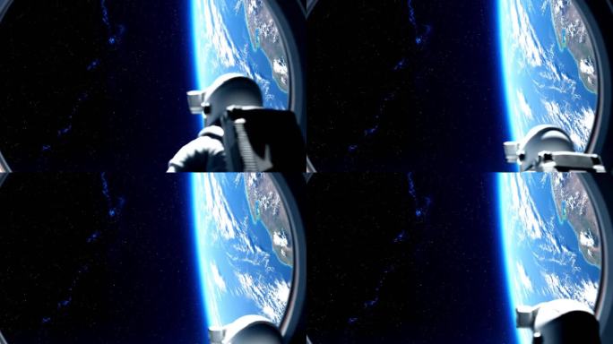 宇航员VR太空漫游