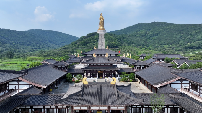 苏州太湖西山大如意圣境观音雕像