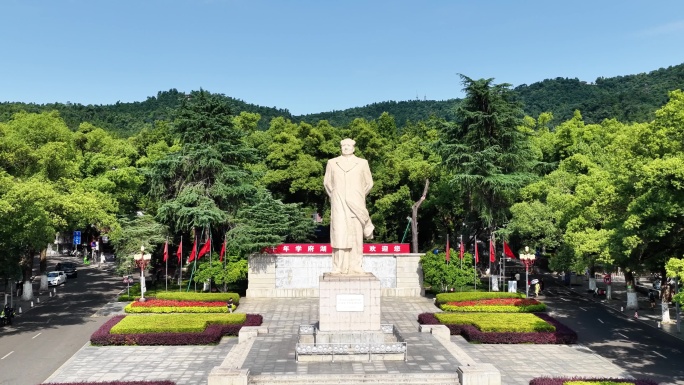 湖南大学，湖南师范大学，中南大学航拍