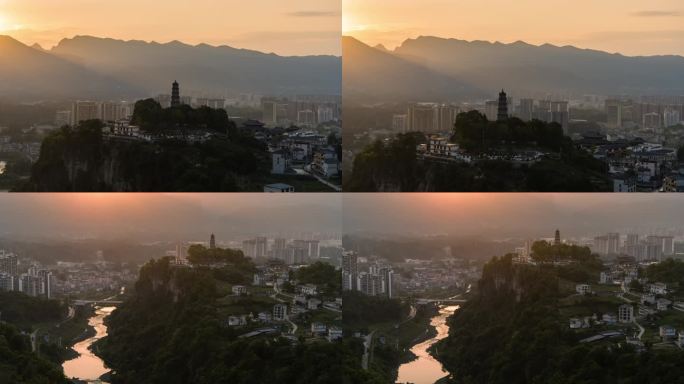 恩施城区风景