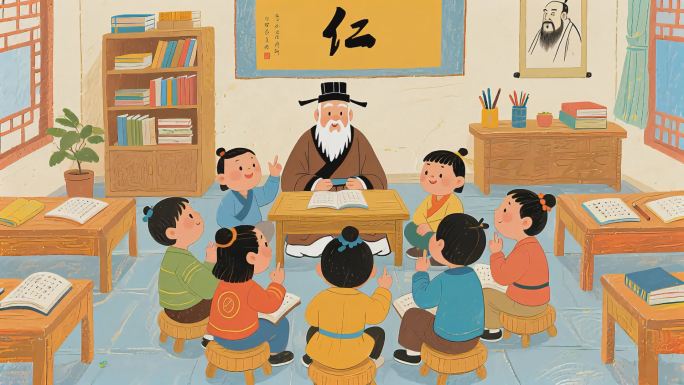 中华孝道美德教育汉字动画