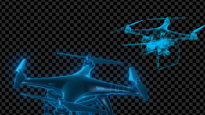 全息大疆无人机