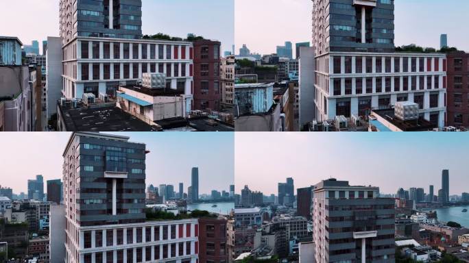 上海城市天际线景观