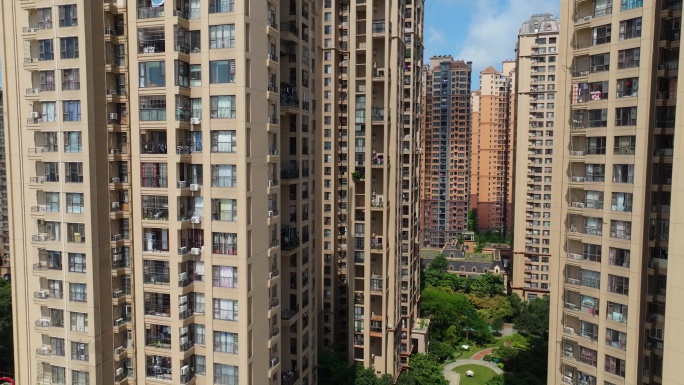 城市高层住宅建筑群