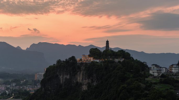 恩施城区风景