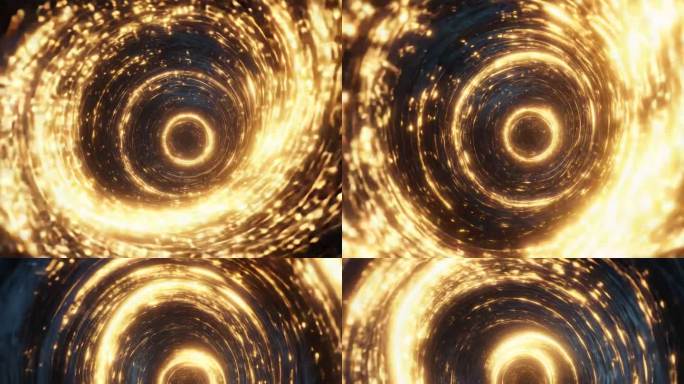 隧道-火焰  璀璨星光隧道穿梭