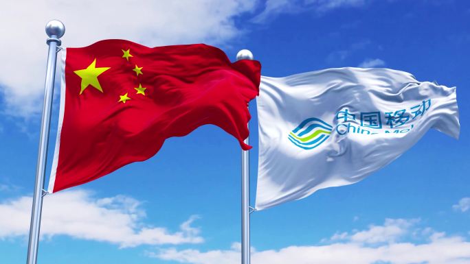 中国移动旗帜
